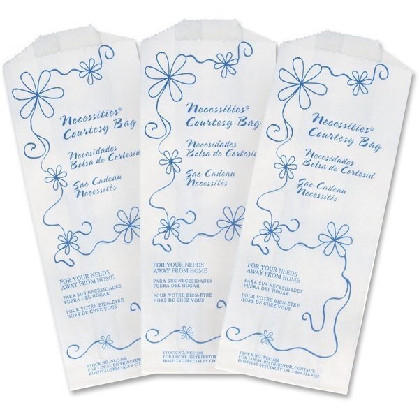 Bags, Disposal, Courtesy 500PK, Hospeco, Mfr#: HOSNEC500